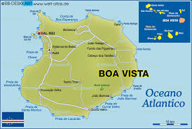 Otoki so sčasoma postali središče trgovine z. Karte Von Boa Vista Insel In Kap Verde Welt Atlas De