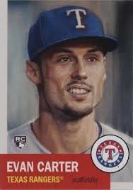 2024 TOPPS LIVING #703 EVAN CARTER PSA 10