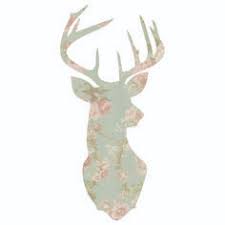 Stags head silhouette floral pattern. 16 Best Deer Background Wallpapers Ideas Deer Deer Background Deer Head Silhouette