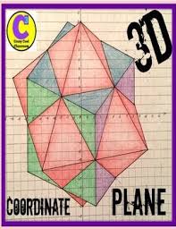 3d Coordinate Plane Coordinate Plane Coordinate Graphing Math Geometry