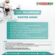 Lowongan kerja jakarta, bekasi, karawang, dan sekitarnya. Lowongan Kerja Rumah Sakit Izza Cikampek November 2020