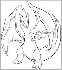 Pokemon coloring pages charizard to print. Mega Charizard Y Coloring Pages Printable Page 4 Line 17qq Com Coloring Home