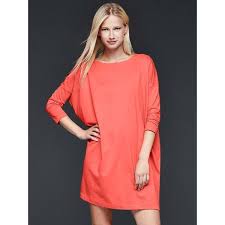 Gap Women Relaxed T Shirt Dress Clothes Design Tee Shirt Dress Petite Red Dress