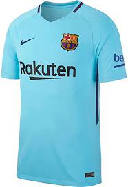 At soccerloco we make it easy to rep your favorite player with a custom fc barcelona jersey in both the home and away styles. Amazon Com Nike Fc Barcelona Stadium Jersey Polarized Blue Clothing