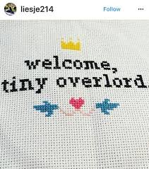 Can be used for home decor, for example, if embroidered on a napkin or. Craft Supplies Tools Welcome Tiny Overlord Subversive Cross Stitch Kit Kits How To