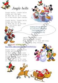 Updated Link In Description Http Rapidshare Com Files 437587377 Jingle Bells Disney 02 Wav Jingle Bells Lyrics With Mp3 Song Easy Free Download Just Click The Link Disney Herows Sing The Song Esl Worksheet By Tatyana83