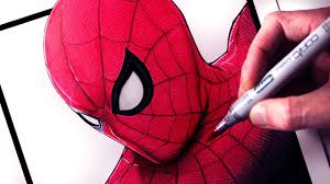 480x360 speed drawing of the amazing spider man 2 jasmina susak. Let S Draw Spider Man Homecoming Fan Art Friday Youtube