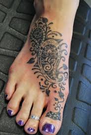 Foot Tattoo Henna Style Tattoos Foot Tattoos Girls Foot Tattoo