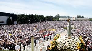 About two months ago at holy mass at st. Santuario De Nossa Senhora De Fatima Www Visitportugal Com