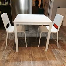 Browse our full range of products from dressing tables to complete modern kitchens. Ikea Bjursta Extendable Dining Table For Sale In Uk