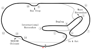 Nascar xfinity test on road course at ims with matt dibenedetto indianapolis motor speedway wednesday, january 22nd, 2020 image by walt kuhn by amanda there aren't many road course specialists at the glen this year, and they're going to do their work on saturday, not sunday. Datei Nascar Dis Road Course Layout Png Wikipedia