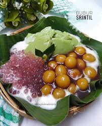 Berikut resep bubur candil tepung ketan hitam dengan saus santan yang cocok untuk takjil. Resep Bubur Srintil Bubur Unik Kaya Rasa Resep Spesial