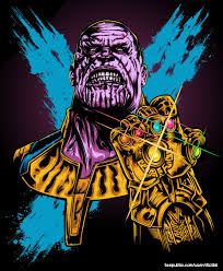 I Updated My Thanos Art Thought I D Share Joker Art Marvel Paintings Art