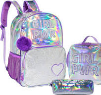 HTgroce Viola Zaino Per Bambini Scuola Elementare Regalo Scolastico 3pcs  Zainetti per Bambini Zaino Bambina Scuola Elementare Zaino : Amazon.it: Moda