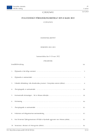 EUROPAPARLAMENTET SESSIONEN 2022–2023 Fullständigt förhandlingsreferat den  7 mars 2022