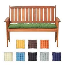 The size of the bench that you choose is going to vary greatly depending on how many people it is intended to seat. Patio Bench Cushions Pads For Sale Ebay