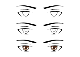 How To Draw Male Anime & Manga Eyes - Animeoutline