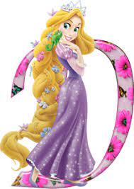 Rapunzel, rapunzel, lass dein haar herunter ! Abecedario De Rapunzel Con Flores Rosadas Rapunzel Alphabet With Pink Flowers Oh My Alfabetos