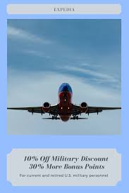 Enjoy Military Flight Discounts With Expedia Get 20 Off Select Destinations And 30 More Bonus Points Flightdeals Traveldeals Expedia Military Discounts