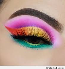 colorful eye makeup inspiration pins