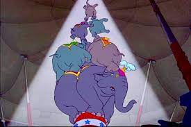 Pyramid of Pachyderms | Disney, Mario characters, Elephant