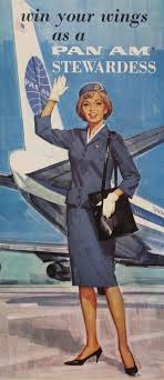 Pin By Sylvia O Stayformore On On Silver Wings Vintage Airline Posters Pan Am Stewardess Vintage Airlines