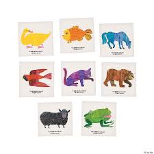 Eric Carle S Brown Bear Brown Bear What Do You See Tattoos Oriental Trading