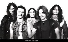 Michael Denner King Diamond Ole Frausing Timi Hansen Hank Shermann Mercyful Fate Heavy Metal Music King Diamond