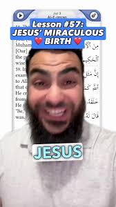 Page 57 of 604: Jesus’ miraculous birth 💙 #islam #muslim #quran  #qurandaily #quranchallenge #alhamdulillah