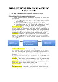 Check spelling or type a new query. Scm Book Summary Zusammenfassung Introduction To Operations And Supply Chain Management Studocu