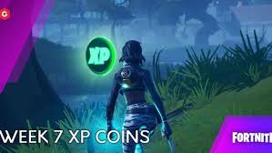 You can find every xp location from week 7 gather all of them for 68,600 xp. Fortnite Chapter 2 Season 3 Week 7 Xp Coin Locations Guide