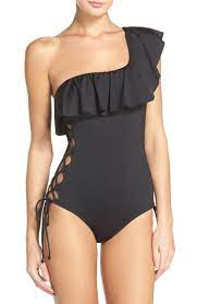 Laundry By Shelli Segal One Shoulder One Piece Swimsuit Nordstrom Costumi Da Bagno Abiti Stile
