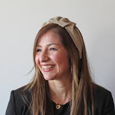 diadema rizada brillo amarillo