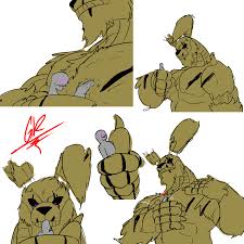 MACRO SPRINGTRAP DOING SOME LOVINGS by Grilder123 -- Fur Affinity [dot] net