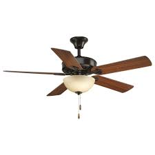 Your choices of ceiling fan styles that are available in antique brass are far more limited nowadays. Progress Lighting Airpro Antique Bronze Ceiling Fan Without Light P2503 20 Destination Lighting