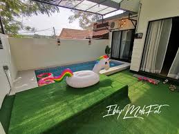 Biarpun rumah ini hanyalah rumah sewa, afie konsep moden inggeris menjadi pilihan afie untuk menghias rumah teres 1 tingkat ini. Foto Nekad Beli Rumah Terbiar Nak Renovate Terus Jadi Macam Villa Kat Bali Kisah Dunia
