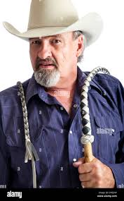 Holding whip man hi-res stock photography and images