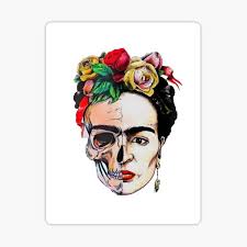 Regalos y productos: Frida Kahlo Skull
