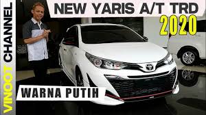 Toyota yaris facelift 2020 beserta harga terbaru semua tipe di indonesia dan pilihan warna serta review spesifikasi toyota yaris facelift terlengkap. New Yaris Cvt Trd 2020 White Color Warna Putih Youtube