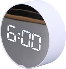 BIKEP Digital Alarm Clock, Small Alarm Clock with Night Light, Indoor  Temperature Detection, Battery Operated, for Desk, Black, Plastic: Buy  Online at Best Price in Egypt - Souq is now Amazon.eg