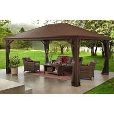 Savannah Pavilion Sam S Club In 2020 Hardtop Gazebo Gazebo Backyard Gazebo