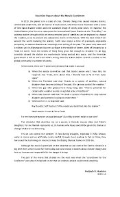A reflective paper example is a lot like a personal journal or diary. Doc Reaction Paper About The Movie Geostorm Jerry Francisco Academia Edu