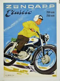 Zundapp Elastic 200 250 Motorroller Motorrad Moped