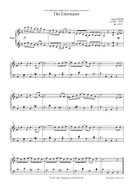 Currently, we have the arrangements for the entertainer at. The Entertainer Piano Sheet Music Music Sheet Collection