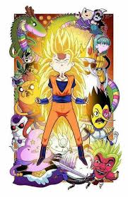 If Adventure Time Was Dbz Adventure Time Crossover Adventure Time Anime Anime