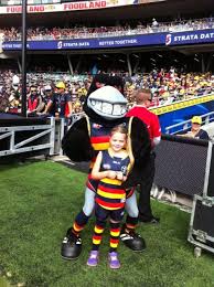 Logotype of australian rules football team from adelaide, playing in the australian football league. Taylor Walker Of Adelaide Crows Walks With Victor Harbor Girl Onto Adelaide Oval The Times Victor Harbor Sa