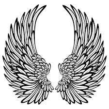 Angel Wings Clip Art Black And White 1000 Images About Angel Wings Clipart Best Clipart Best Angel Wings Drawing Wings Drawing Angel Wings Wall