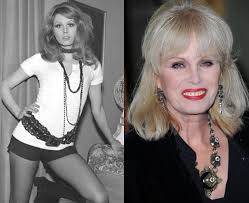 Joanna Lumley - Then and Now. Still looking gorgeous at aged 77. I do love watching her various TV travelogue series/documentaries, that she's been making in-between other work since 1997.