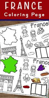 On france coloring pages are a fun way for kids of all ages to develop creativity, focus, motor skills and color recognition. Free Country Of France Coloring Page Free Homeschool Deals C