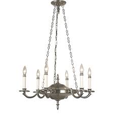 Framburg 2256as Napoleonic 6 Light Dining Chandelier In Antique Silver Dining Chandelier Candle Chandelier Chandelier